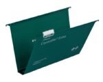 Rexel Crystalfileâ„¢ Extra Foolscap Suspension File 50mm Green (25)