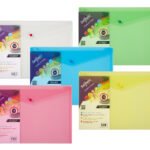 Snopake Polyfile A3 Classic Assorted- 5 Files