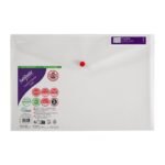 Snopake Polyfile Foolscap Clear- 5 Files
