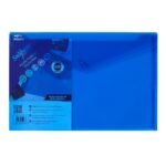 Snopake Polyfile Foolscap Electra Blue- 5 Files