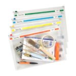 Snopake Zippa Bag A4 plus Assorted- 25 Bags