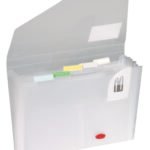Snopake Organiser 6 part A4 Clear- 1 Organsier
