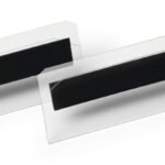 Durable Magnetic Pocket 100x38mm Clear (10)