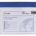 Snopake Zippa Bag 'S' A5 Blue- 25 Bags