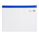 Snopake Zippa Bag 'S' A4 Blue- 25 Bags