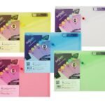 Snopake Polyfile A4 Classic Assorted- 5 Files