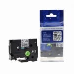 Comp Brother P Touch TZe-141 (YT-141) Labelling Tape Cassette Black on Clear also for TZ-141