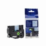 Comp Brother P-Touch Tze-153 Labelling Tape Cassette Blue on Clear also for TZ-153