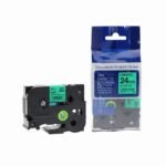 Comp Brother P-Touch TZe-751 Labelling Tape Cassette Black on Green also for TZ-751