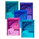 Snopake Polyfile P A5 Electra Assorted- 5 Files