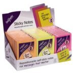 Snopake FSC Sticky Note Display Box- 30 Pads
