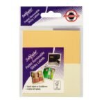 Snopake FSC Sticky Note Large Pastel Removable x 60 labels- 12 Packs