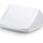 Durable DURABIN 40L Flip Lid White