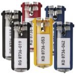 Durable Key Clips 6 Assorted (6)