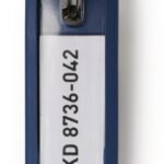 Durable Key Clips 6 Dark Blue (6)
