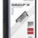 Durable DURACLIP 30 A4 Folder Black (25)