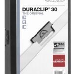Durable DURACLIP 30 A4 Folder Anthracite (25)