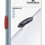 Durable SWINGCLIP A4 Folder Red (25)