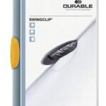 Durable SWINGCLIP A4 Folder Yellow (25)