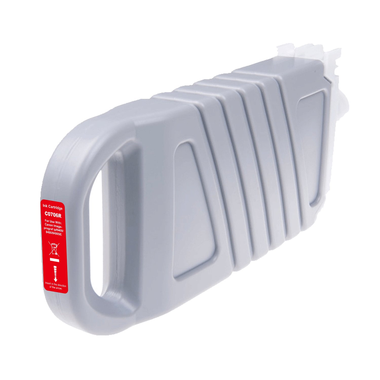 23510717 Comp Canon G+G PFI-706R Hi Cap Red Wide Format Ink Ctg 6687B001AA - Image 1