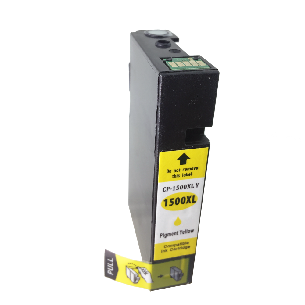 23511504 Comp Canon PGI-1500XLY Hi Yld Yellow Ink Ctg - Image 1