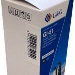 Comp Canon G+G GI-51PGBK Black Ink Bottle 4529C001 140ml Ink 6000 Pages
