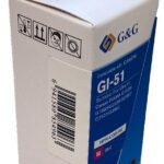 Comp Canon G+G GI-51M Magenta Ink Bottle 4547C001 70ml Ink 7700 Pages