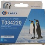 Comp Epson G+G T0342 Cyan Ink Ctg T034240