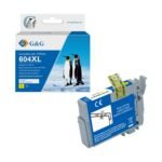 Comp Epson G+G 604XL Hi Cap Yellow Ink Ctg C13T10H44010 9ml 400 Pages