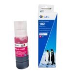 Comp Epson 102 Ecotank Magenta Ink Bottle C13T03R340 - UNBOXED