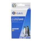 Comp Epson G+G 407XL C13T07U440 Yellow Ink Ctg