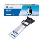 Comp Epson G+G T11D C13T11D340 Magenta High Capacity Ink Ctg 60ml Ink 5000 Pages