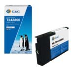 Comp Epson G+G T543800 Matte Black Pigment Ink Cartridge C13T543800