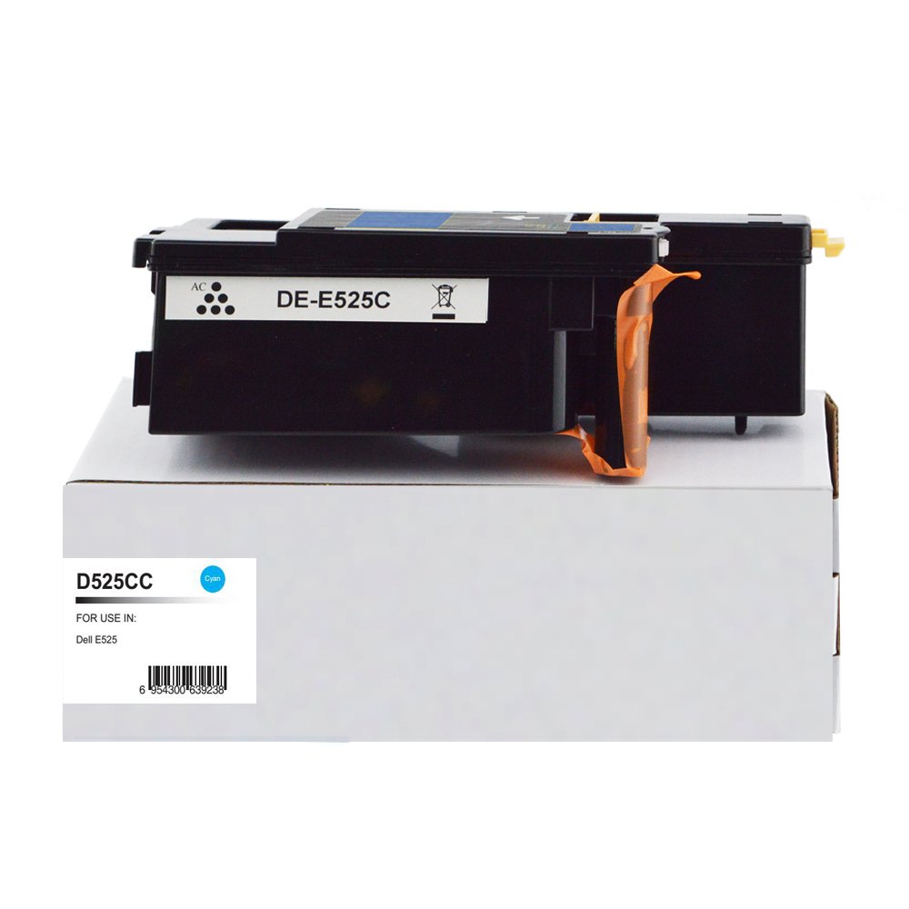 28130526 Comp Dell E525W Cyan Toner 593-BBLL also for 593-BBJU - Image 1