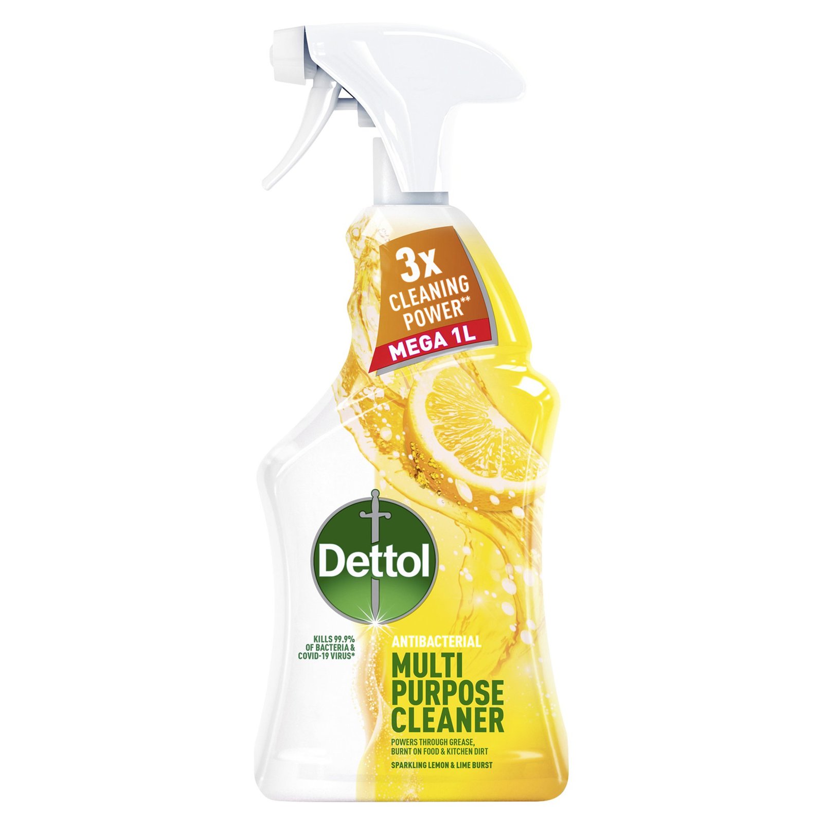 3007947 Dettol Power & Fresh Multipurpose Cleaner Citrus Spray 1 Litre (1) - Image 1