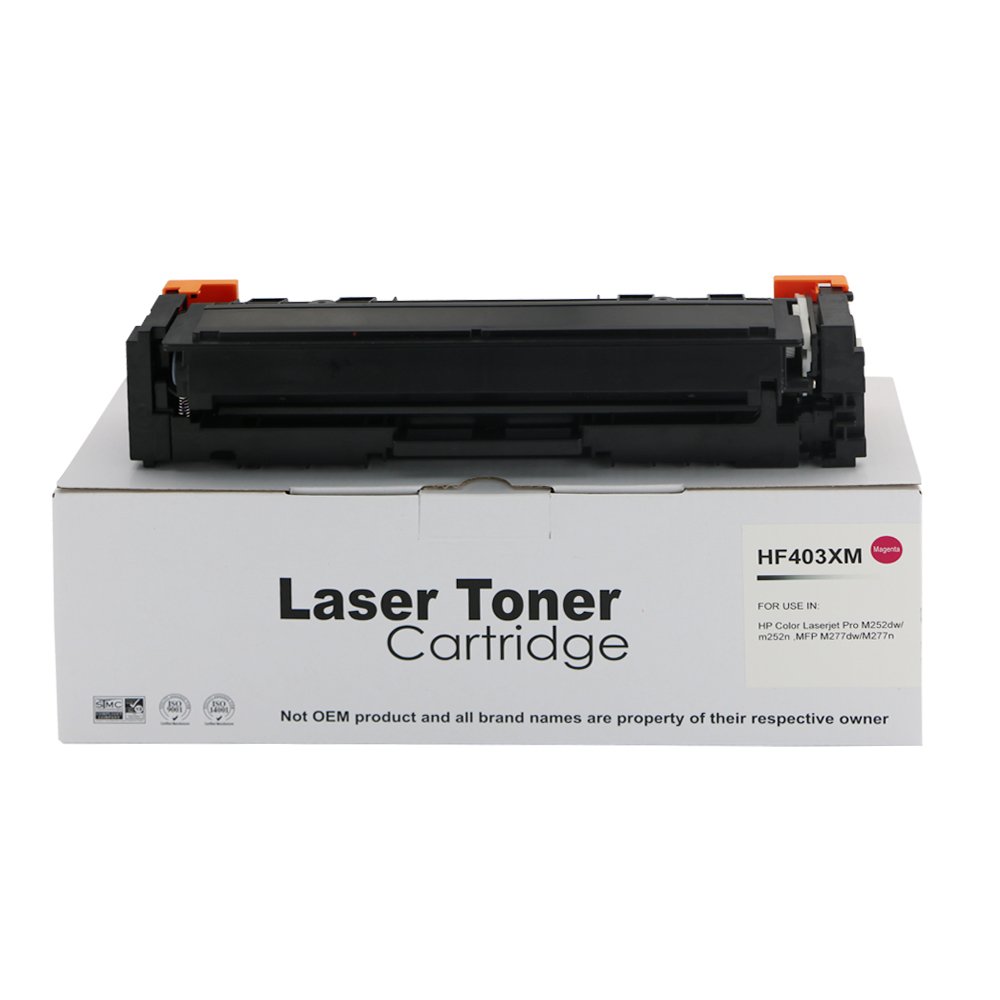30130254 Compatible HP CF403X Magenta Hi Yld Toner also for HP 201X - Image 1