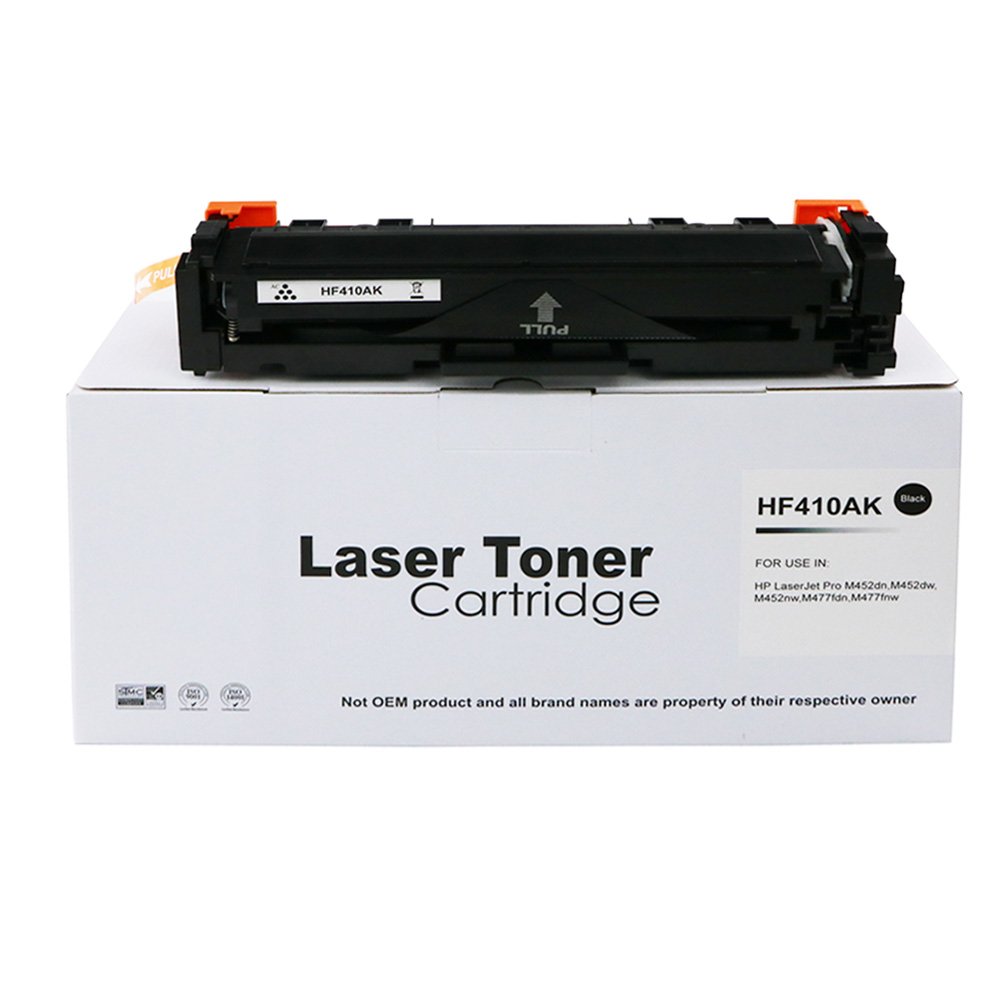 30130452 Compatible HP CF410A Black Std Yld Toner also for HP 410A - Image 1
