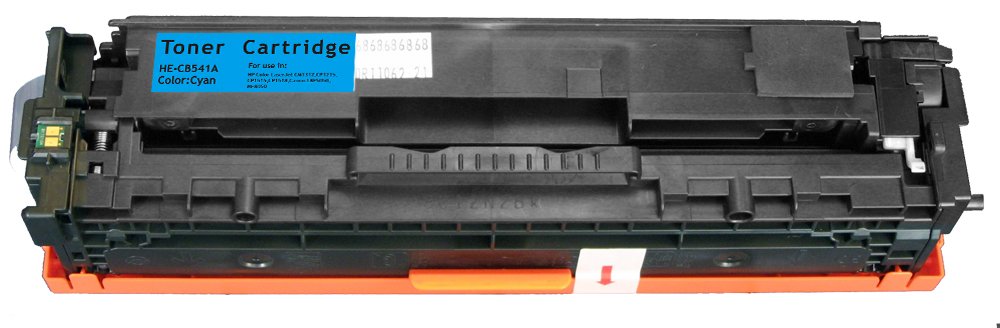 30131216 Comp HP Laserjet 1215 Cyan Toner CB541A also for Canon EP716C 1979B002AA - Image 1