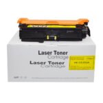 Reman HP CP3525 CE252A Yellow Toner HP504A also for Canon 723Y