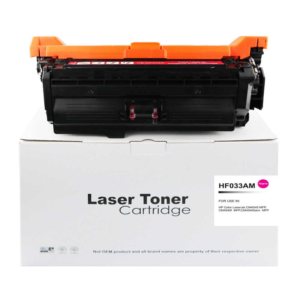 30134543 Comp HP CM4540 Magenta Toner Ctg CF033A - Image 1
