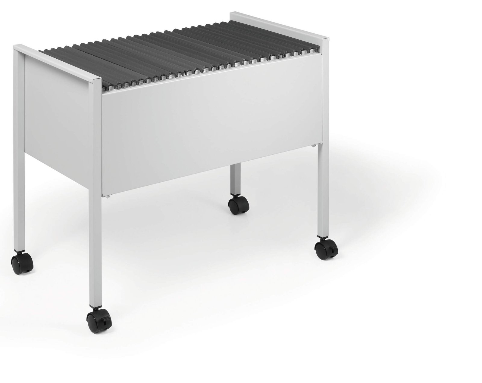 309510_1 Durable ECONOMY File Trolley 80 Grey - Image 1
