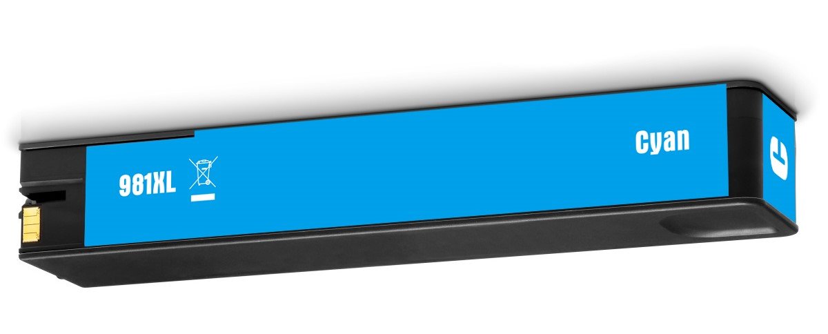 31510009 Reman HP G+G 981X Hi Cap Cyan Ink Ctg L0R09A HP 981X - Image 1