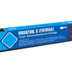 Reman HP G+G PageWide Pro 452 Hi Cap Cyan Ink Ctg F6T81AE HP 973X 7000 Pages