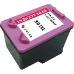 Reman HP CH564EE Hi Yld Colour Ink Ctg No 301XL  [R-HP301C XL(CH564EE)]