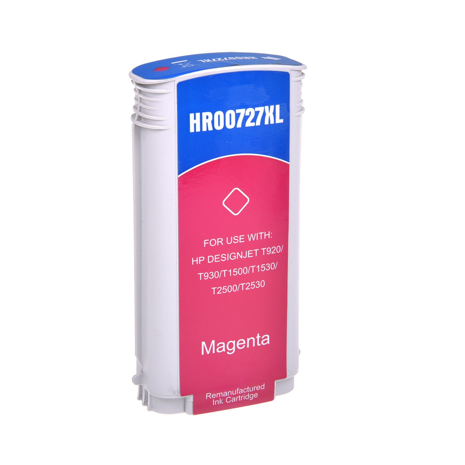 31510730 Reman HP G+G 727M Magenta Wide Format Ink Ctg B3P20A - Image 1
