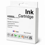 Reman HP 3YM63AE Hi Cap Tri Colour Ink Ctg 305XL - Can use in e suffix printers