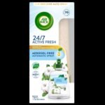 Air Wick Active Fresh Automatic Air Freshener Fresh Cotton -  Device and 1 x 228ml Refill