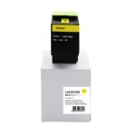 Reman Lexmark CX410 Hi Yld Yellow Toner 80C2HY0 802HY