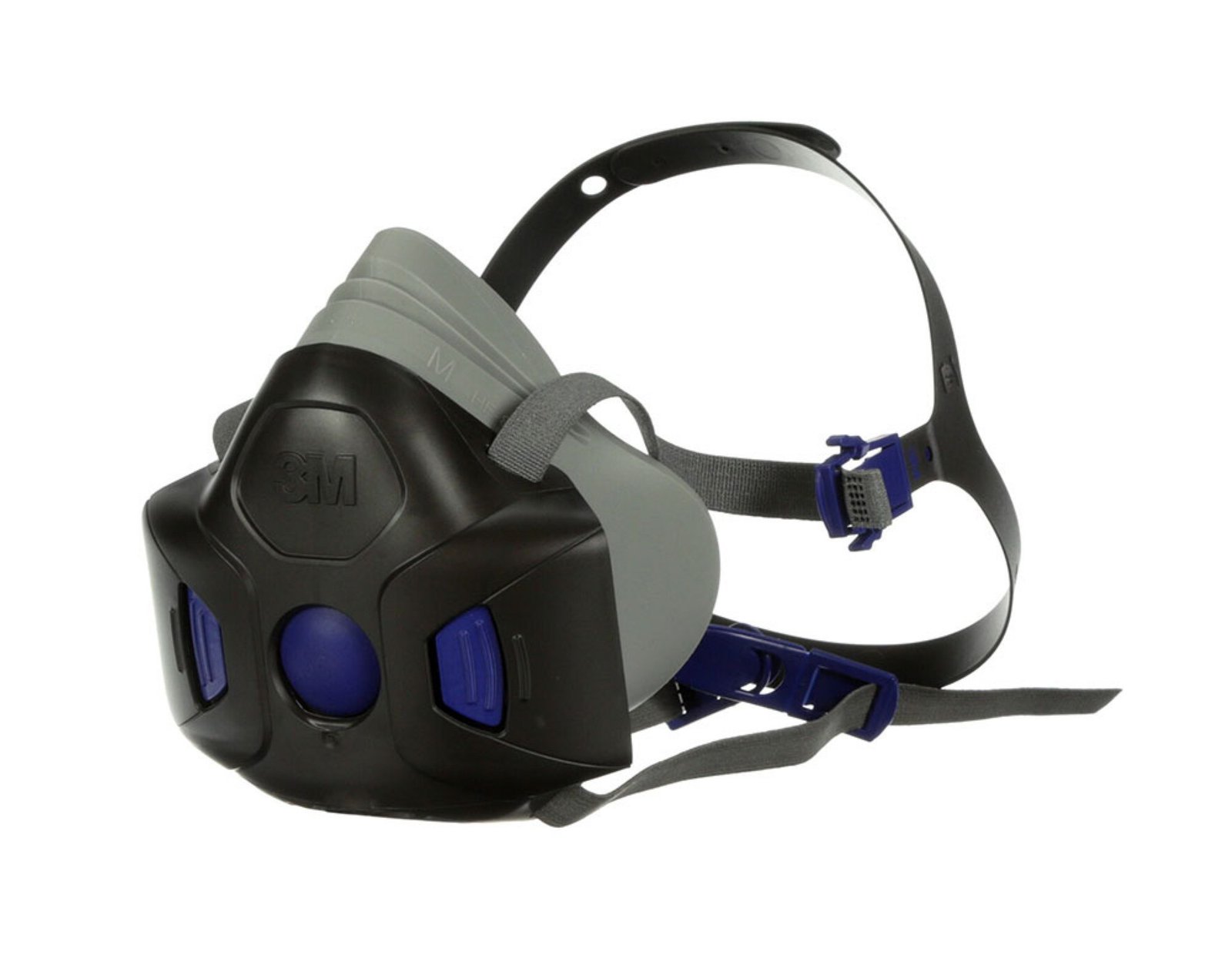 3mhf801_2_3 3M HF-801 Secure Click Half Mask Medium - Image 1