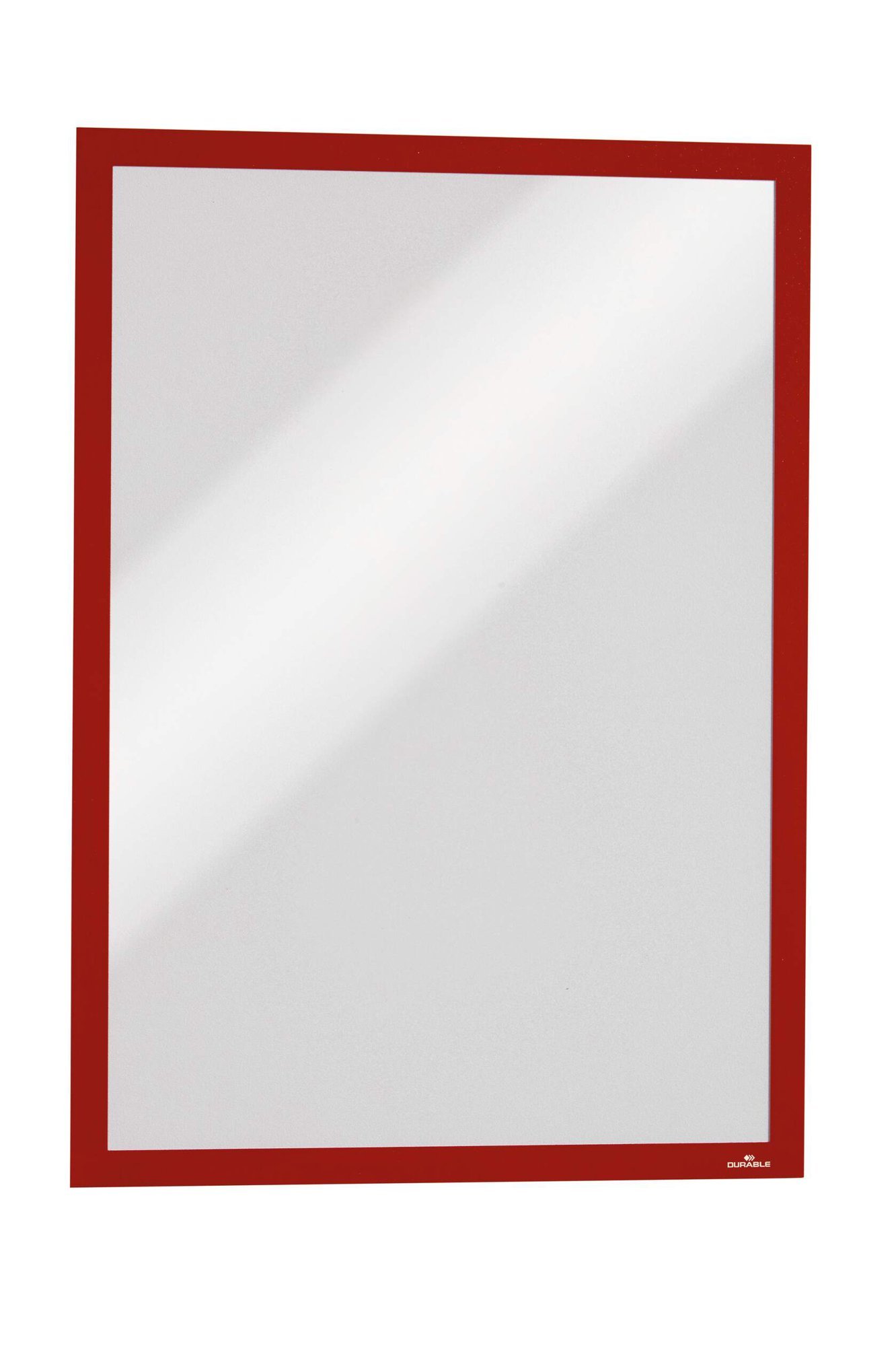 486803_1 Durable DURAFRAME Magnetic A3 Red (5) - Image 1